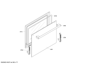 Схема №4 HY425200N с изображением Крышка для духового шкафа Siemens 00620008