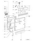 Схема №2 ADL 335/2 IX с изображением Панель для посудомойки Whirlpool 481245373737