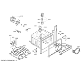 Схема №5 HBN564551E horno bosch ind.multf.inox.e2.pta_carr с изображением Передняя часть корпуса для духового шкафа Bosch 00662629