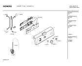 Схема №3 WXT800FF SIWAMAT XT 800 fuzzy plus с изображением Панель управления для стиралки Siemens 00359535