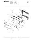 Схема №10 SCD272TW с изображением Рамка для духового шкафа Bosch 00369118