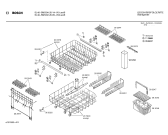 Схема №2 SMS3412II SL40 с изображением Панель для посудомойки Bosch 00282278