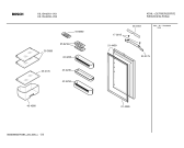 Схема №2 KIM28442IE с изображением Поднос для холодильника Bosch 00434233