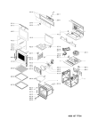 Схема №1 AKZ 6290/NB с изображением Обшивка для плиты (духовки) Whirlpool 481010798906