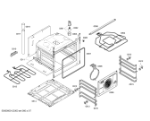 Схема №5 HLN323120R с изображением Ручка конфорки для духового шкафа Bosch 00604520
