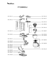 Схема №1 FT1255ME/AJ с изображением Контейнер для электрокофемашины Moulinex SS-200113