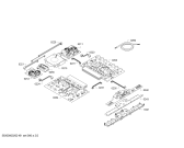 Схема №2 T58FT20X0 с изображением Стеклокерамика для электропечи Bosch 00716473