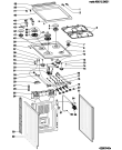 Схема №2 C66SP6AU (F031952) с изображением Панель для плиты (духовки) Indesit C00111117