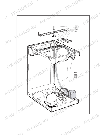 Схема №4 0312 96A 15330 - 96A с изображением Тумблер для сушильной машины Whirlpool 482000007797