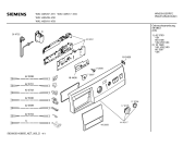 Схема №3 WXL142S SIWAMAT XL 142 S с изображением Панель управления для стиралки Siemens 00444317