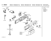 Схема №3 WFB1604PL WFB1604 с изображением Панель управления для стиралки Bosch 00351386