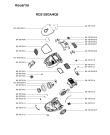 Схема №1 RO2125GA/4Q0 с изображением Крышечка для мини-пылесоса Rowenta RS-RT900021