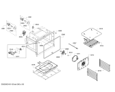 Схема №5 HBL5450UC с изображением Панель управления для духового шкафа Bosch 00684618