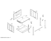 Схема №4 B18H4N0 с изображением Панель управления для электропечи Bosch 00446493
