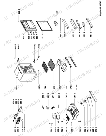 Схема №1 FW320IN4 (F091264) с изображением Руководство для холодильника Indesit C00355594