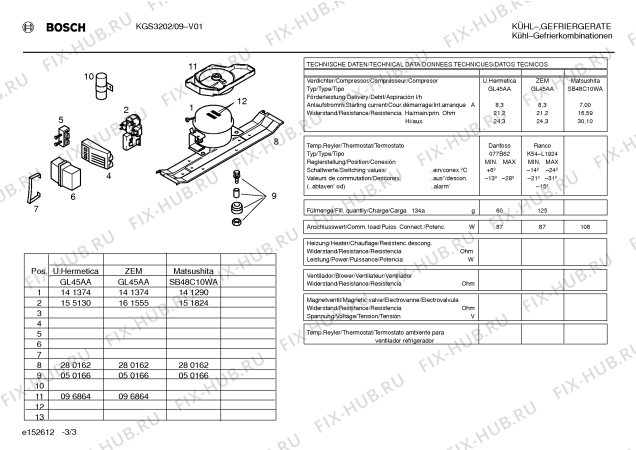Схема №3 KGS3201 с изображением Стеклянная полка для холодильника Bosch 00283274