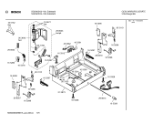 Схема №5 SHI5605EU с изображением Передняя панель для электропосудомоечной машины Bosch 00299102