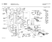 Схема №2 SMS6042EU с изображением Панель для посудомоечной машины Bosch 00283970