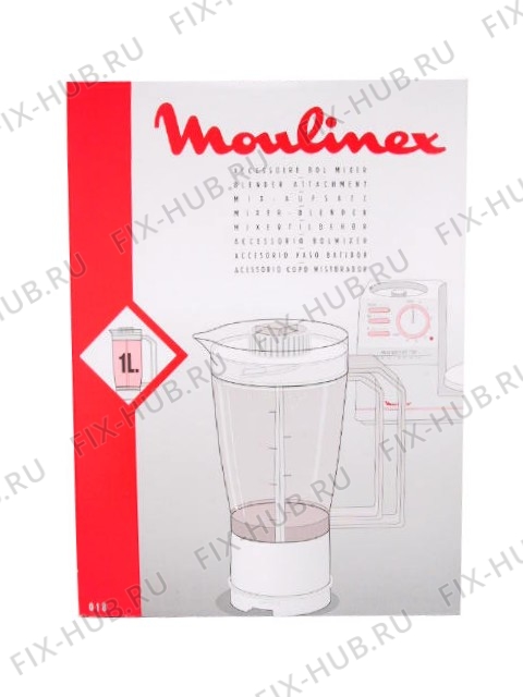 Большое фото - Чаша для кухонного комбайна Moulinex A01801 в гипермаркете Fix-Hub