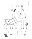 Схема №1 PNC 2159 с изображением Рукоятка для холодильной камеры Whirlpool 481946049869