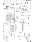 Схема №2 LVR670AN (F033616) с изображением Кабель для электропосудомоечной машины Indesit C00256799