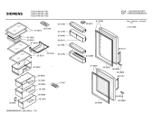 Схема №3 KG31V491 с изображением Дверь для холодильника Siemens 00472049