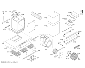 Схема №1 LC65SK953W с изображением Модуль управления для вытяжки Siemens 00619046