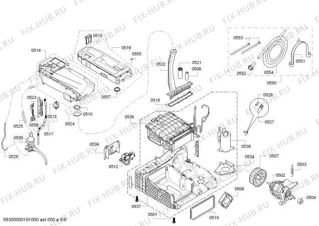 Схема №3 WT47W569DN iQ700 selfCleaning condenser с изображением Силовой модуль запрограммированный для сушильной машины Siemens 00635618