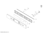 Схема №2 3WG458XD с изображением Дверь для электропечи Bosch 00686150