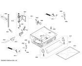 Схема №4 SGS33FU1CH с изображением Передняя панель для электропосудомоечной машины Bosch 00647609