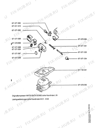 Взрыв-схема холодильника Aeg SU65040E - Схема узла Refrigerator cooling system