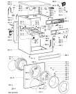 Схема №1 WAS 1200 с изображением Обшивка для стиральной машины Whirlpool 481245213871