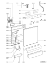 Схема №1 ADP 6510 AL с изображением Панель для посудомоечной машины Whirlpool 481245372597
