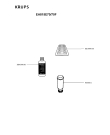 Схема №3 EA815E70/70H с изображением Крышка для электрокофеварки Krups MS-0A17379