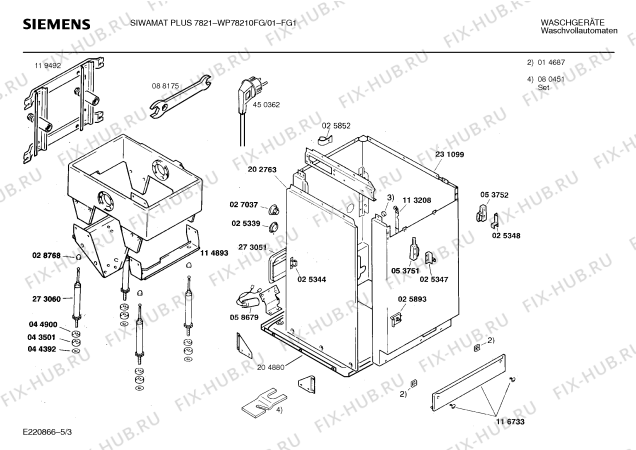 Схема №4 WP78210FG SIWAMAT PLUS 7821 с изображением Панель управления для стиралки Siemens 00285699