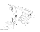 Схема №3 BMP250110 с изображением Дверь для духового шкафа Bosch 00770749