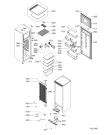 Схема №1 DPA 24 с изображением Элемент корпуса для холодильной камеры Whirlpool 481244011238