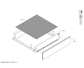Схема №2 HW1405A2 с изображением Панель для шкафа для подогрева посуды Siemens 00682173