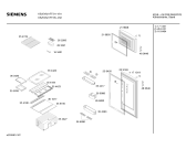 Схема №2 KS25V621 с изображением Дверь для холодильника Siemens 00219608
