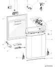 Схема №2 SIAL11010K (F086867) с изображением Микромодуль для посудомойки Indesit C00379308