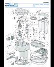Схема №1 ECO310.R RED ICONA с изображением Держатель фильтра для электрокофемашины DELONGHI 5313218231
