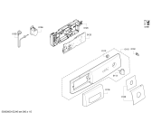 Схема №4 WAE24061SN Maxx 6 с изображением Вкладыш в панель для стиралки Bosch 00654666