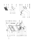 Схема №1 GTL 2843/2 WS с изображением Дверца для холодильника Whirlpool 481944268735