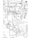 Схема №2 355 731 WD 1200 L WD 1200 L с изображением Люк и обрамление для стиральной машины Whirlpool 481244010822