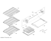 Схема №11 WD30JS с изображением Выдвижной ящик для плиты (духовки) Bosch 00688493