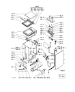 Схема №2 AWG442/WP с изображением Обшивка для стиральной машины Whirlpool 481945328342