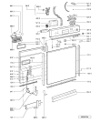 Схема №1 ADP 7611 WH с изображением Микромодуль для посудомойки Whirlpool 481221838553