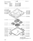 Схема №1 723 M DS с изображением Крышка для электропечи Aeg 8996613300202