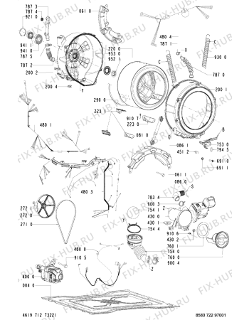 Схема №2 085 US/US с изображением Сенсор для стиралки Whirlpool 481227128521
