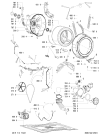 Схема №2 730 BQ/CR с изображением Электропроводка для стиралки Whirlpool 481232178371